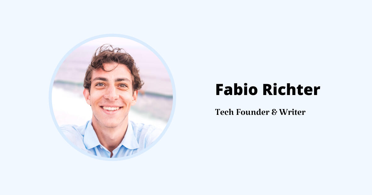 Fabio Richter: Tech Founder & Writer
